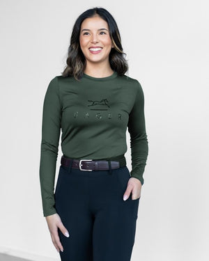 Fager Fia Long Sleeve Dark Green