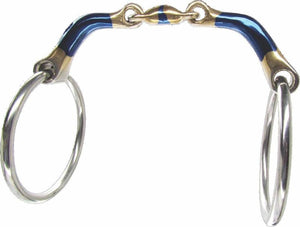 Bombers Loose Ring Elliptical Dressage Control - Horse Bit Emporium