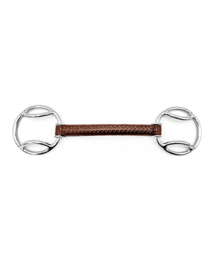 Fager Adam Leather Bevel Bit - Horse Bit Emporium