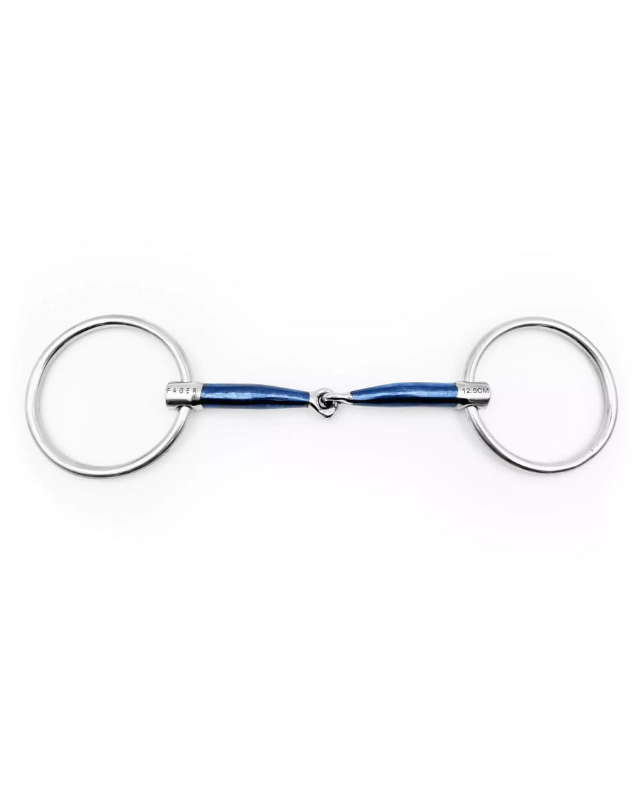 Fager Anna Sweet Iron Loose Rings - Horse Bit Emporium