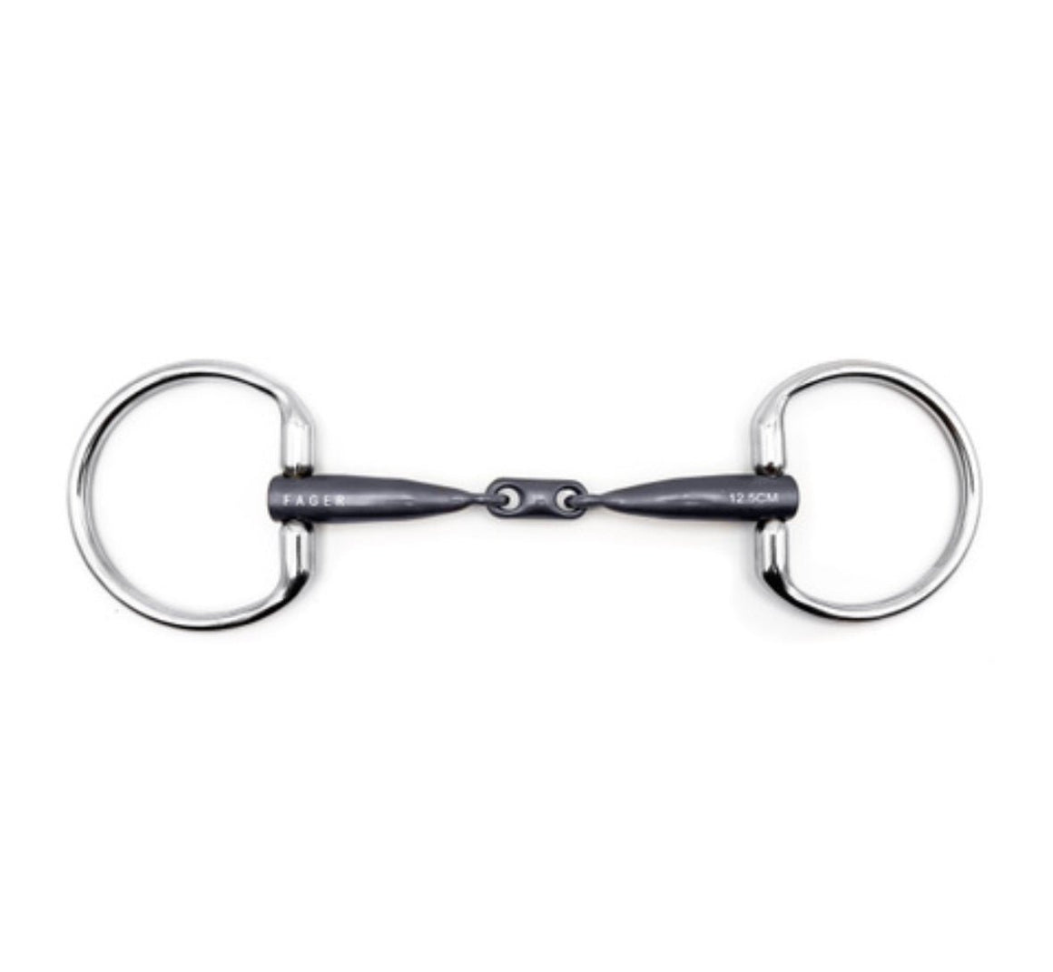 Fager Annie Titanium Fixed Ring - Horse Bit Emporium