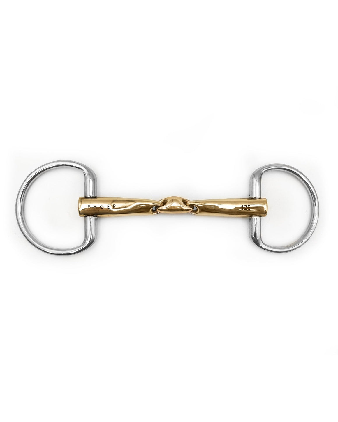 Fager Axel Sweet Gold Fixed Rings - Horse Bit Emporium