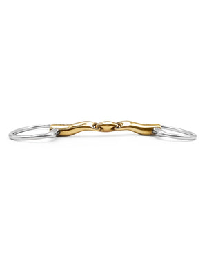 Fager Axel Sweet Gold Fixed Rings - Horse Bit Emporium