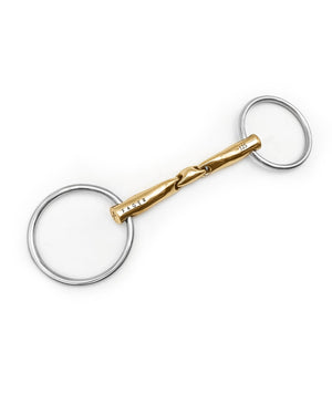 Fager Axel Sweet Gold Loose Rings - Horse Bit Emporium