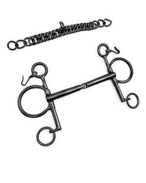 Fager Bert Baby Pelham Black - LIMITED EDITION - Horse Bit Emporium