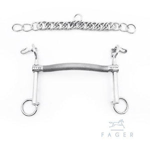 Fager Daniel Sweet Iron Weymouth - Horse Bit Emporium