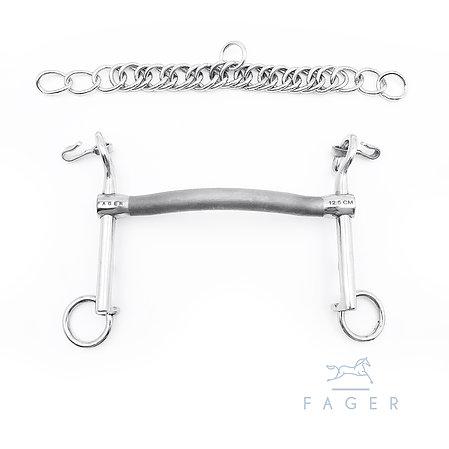 Fager Daniel Sweet Iron Weymouth - Horse Bit Emporium