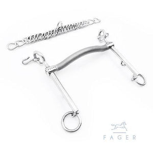 Fager Daniel Sweet Iron Weymouth - Horse Bit Emporium