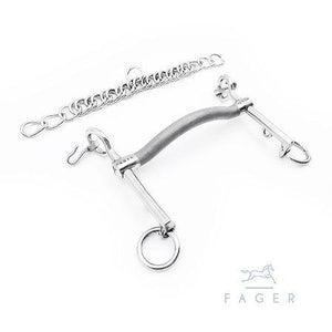 Fager Daniel Sweet Iron Weymouth - Horse Bit Emporium