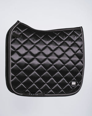 Fager Dressage Saddle Pad Black - Horse Bit Emporium