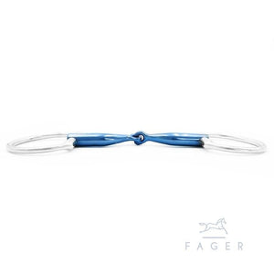 Fager Fanny Titanium Fixed Rings - Horse Bit Emporium