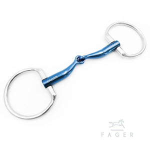 Fager Fanny Titanium Fixed Rings - Horse Bit Emporium