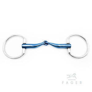 Fager Fanny Titanium Fixed Rings - Horse Bit Emporium