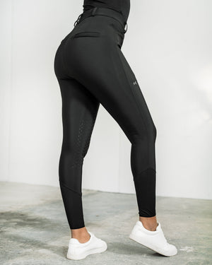 Fager Freya Hybrid Breeches Black - Horse Bit Emporium