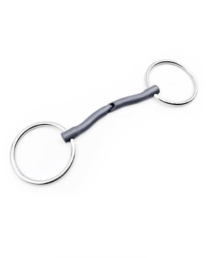 Fager Greta Titanium Loose Ring Bradoon - Horse Bit Emporium