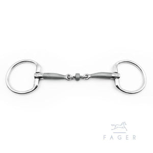 Fager Jacob Sweet Iron Bradoon Fixed - Horse Bit Emporium