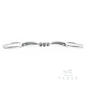 Fager Jacob Sweet Iron Bradoon Fixed - Horse Bit Emporium