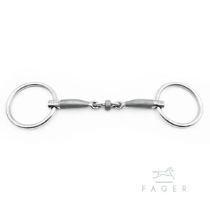 Fager Jacob Sweet Iron Bradoon Loose Ring - Horse Bit Emporium