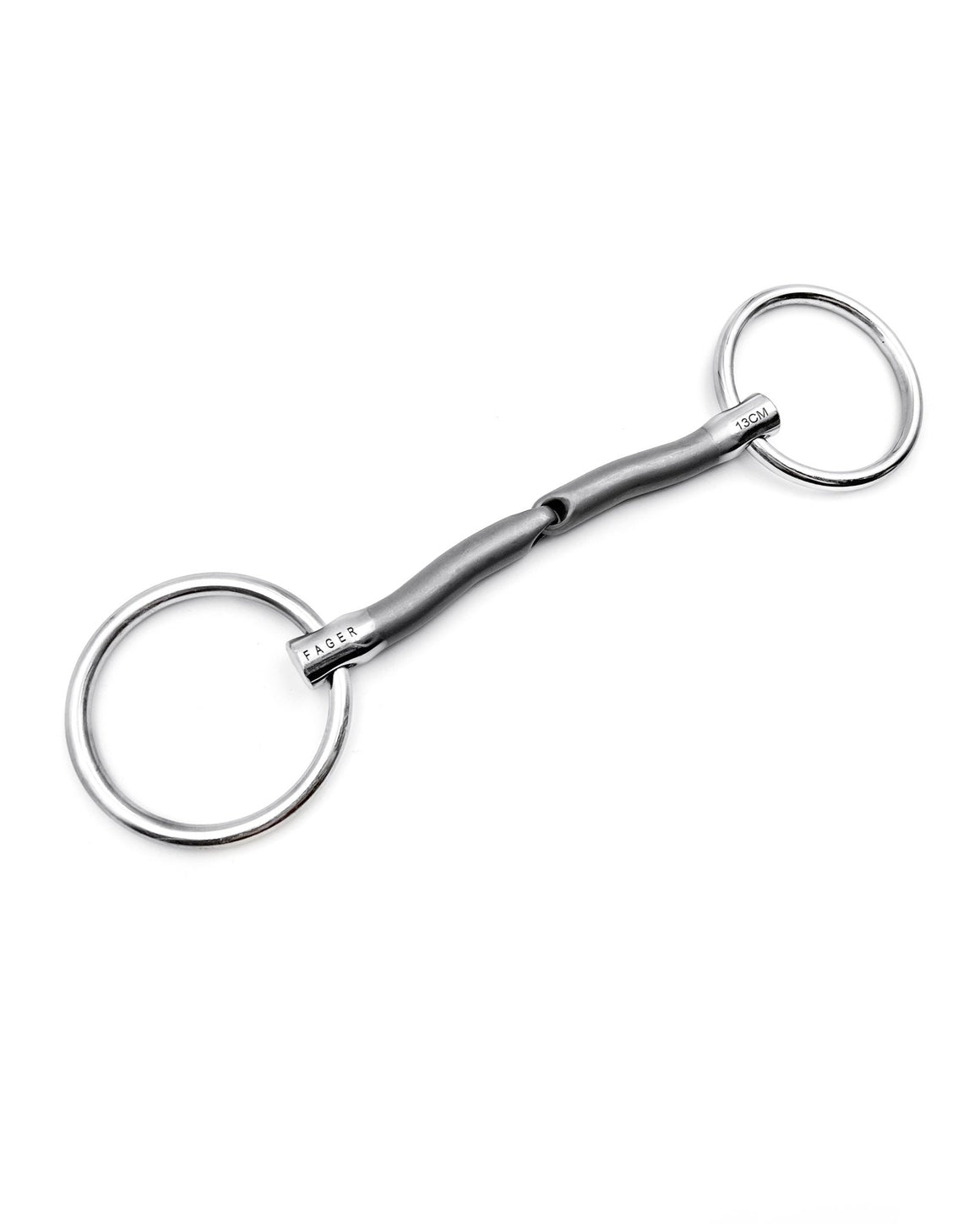 Fager Jesper Sweet Iron Loose Ring Bradoon - Horse Bit Emporium