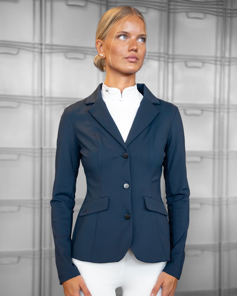 Fager Jessica Competition Jacket Navy - Horse Bit Emporium