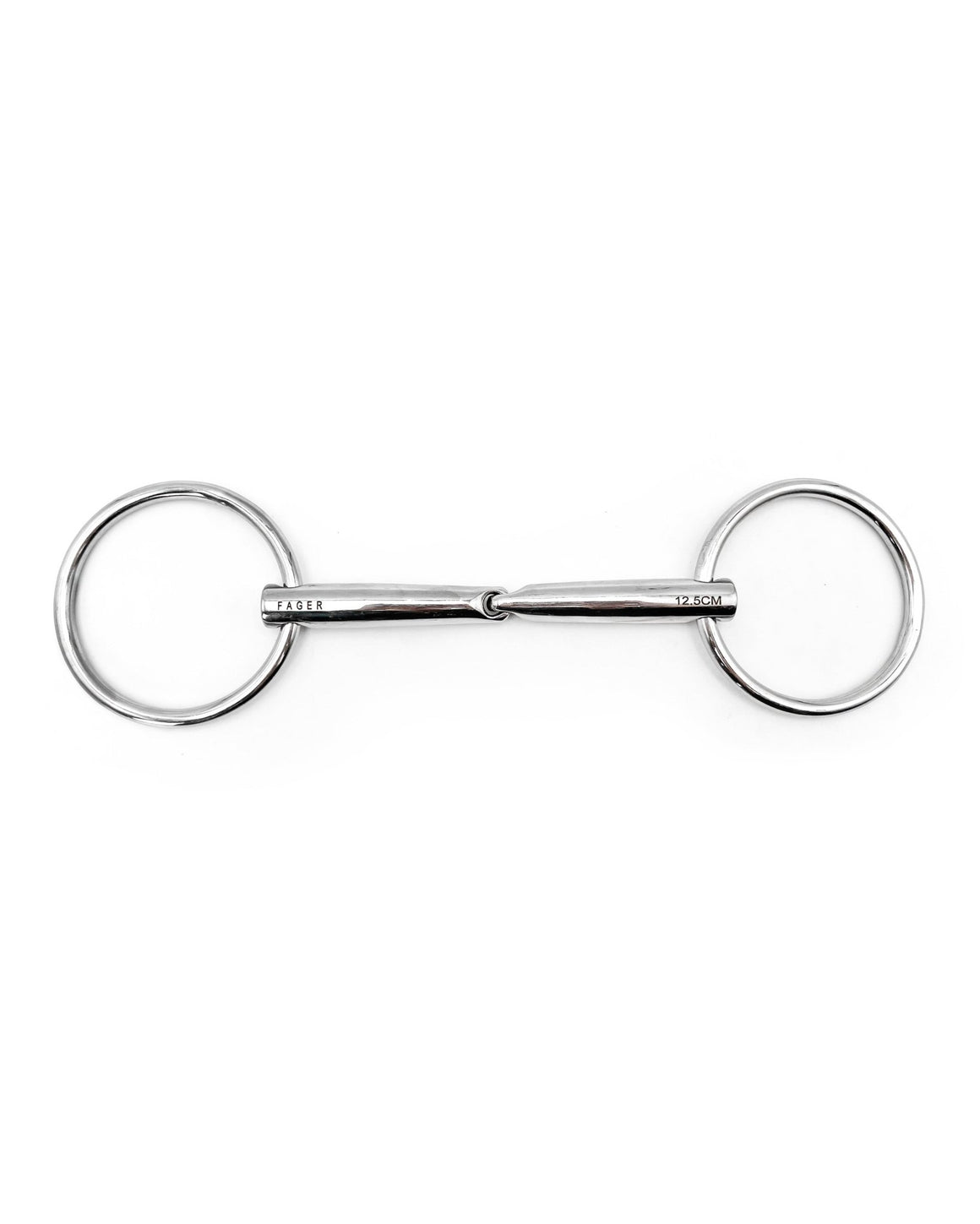 Fager Jimmy Stainless Steel Loose Rings - Horse Bit Emporium