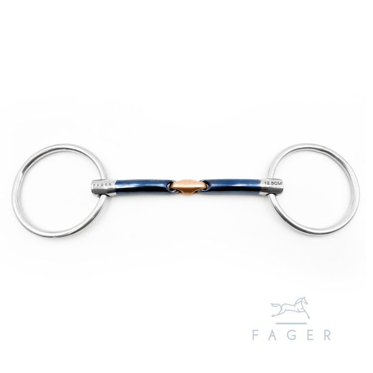 Fager John Sweet Iron Loose Ring - Horse Bit Emporium