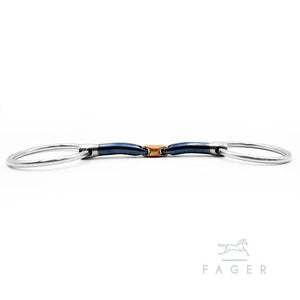 Fager John Sweet Iron Loose Ring - Horse Bit Emporium