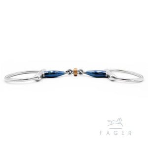 Fager Julia Sweet Iron Fixed Ring - Horse Bit Emporium