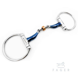 Fager Julia Sweet Iron Fixed Ring - Horse Bit Emporium