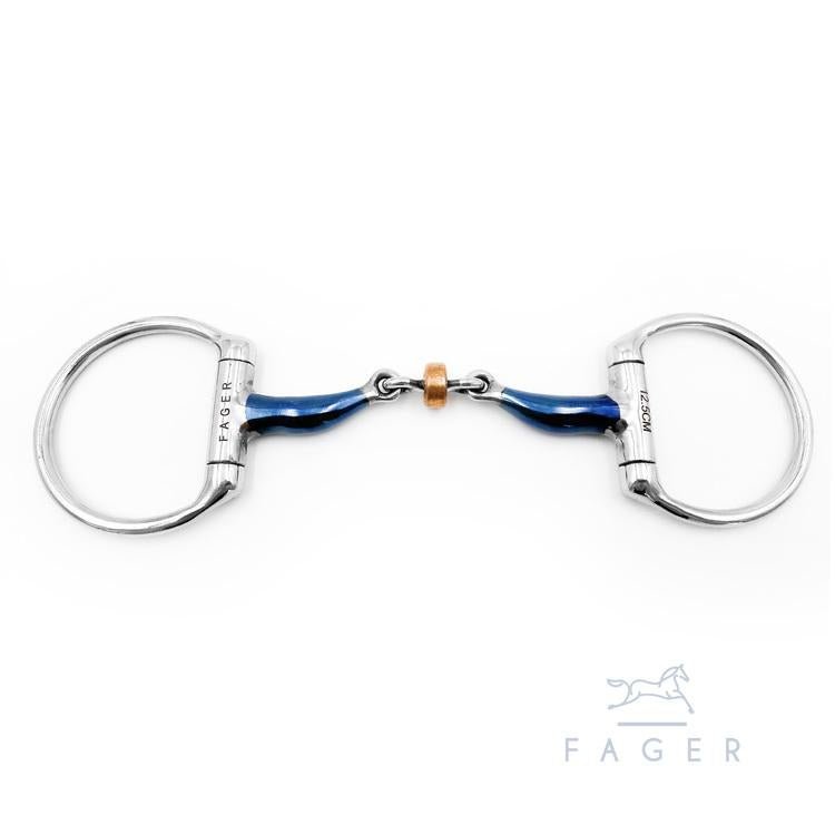 Fager Julia Sweet Iron Fixed Ring - Horse Bit Emporium