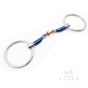 Fager Julia Sweet Iron Loose Ring - Horse Bit Emporium