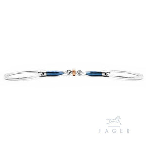 Fager Julia Sweet Iron Loose Ring - Horse Bit Emporium