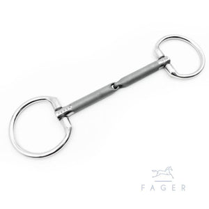 Fager Kasper Sweet Iron Bradoon Fixed - Horse Bit Emporium