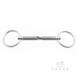 Fager Kasper Sweet Iron Bradoon Loose Ring - Horse Bit Emporium