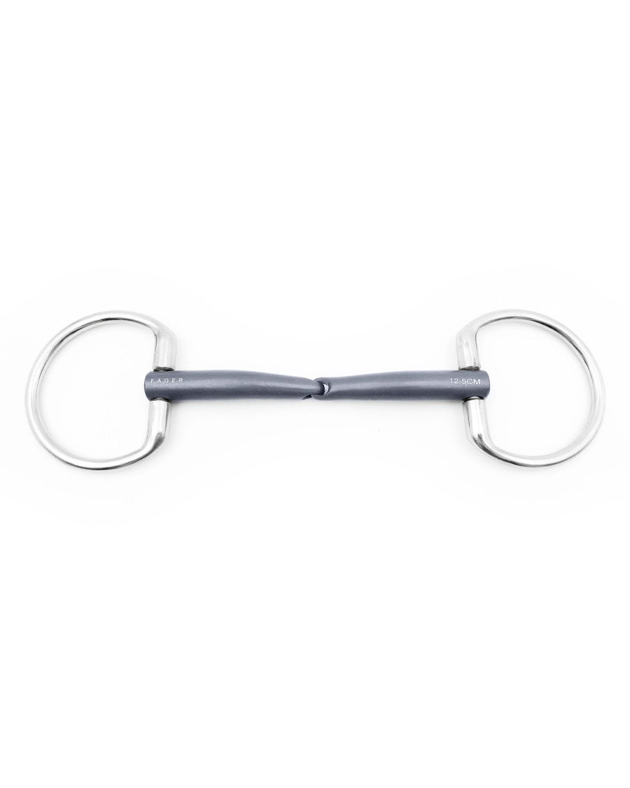 Fager Laura Titanium Fixed Rings - Horse Bit Emporium