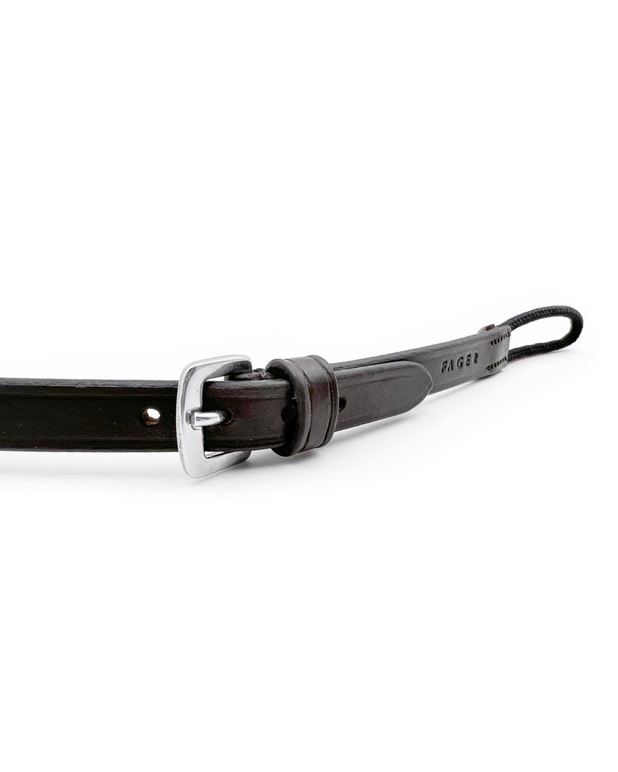 Fager Leather Curb Strap - Horse Bit Emporium