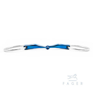 Fager Lilly FSS Titanium Loose Rings - Horse Bit Emporium