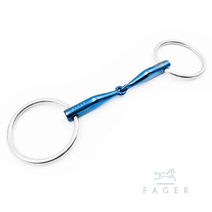 Fager Lilly FSS Titanium Loose Rings - Horse Bit Emporium