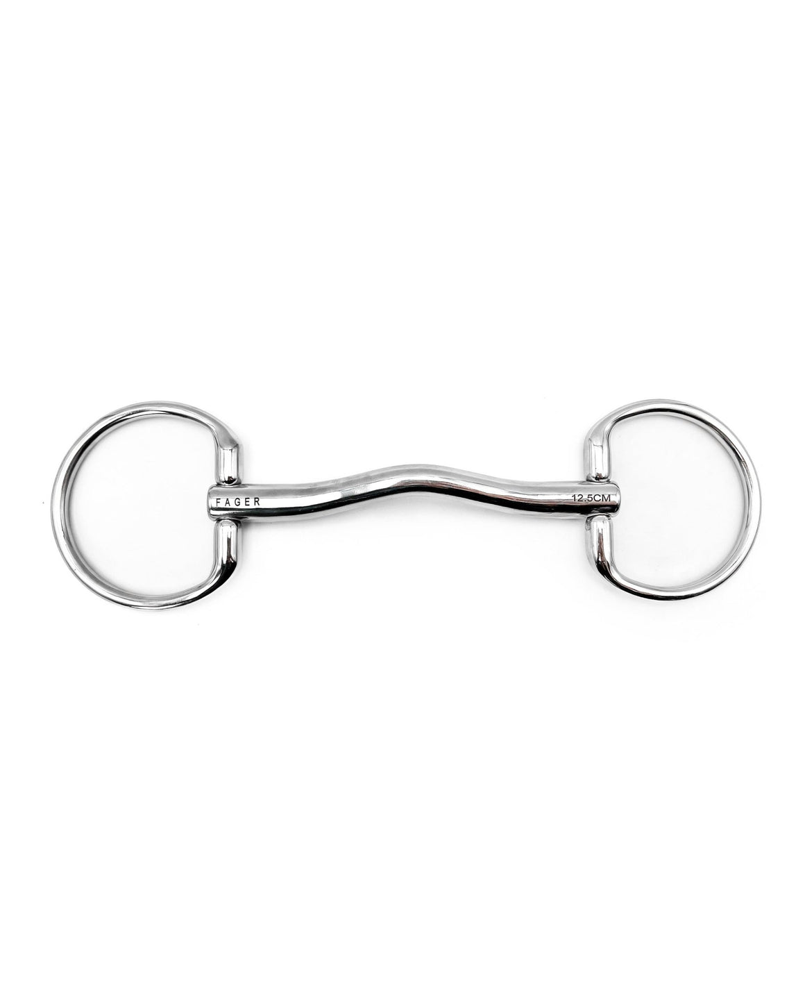 Fager Lisa Stainless Steel Fixed Rings - Horse Bit Emporium