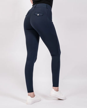 Fager Loui Active Leggings Navy - Horse Bit Emporium