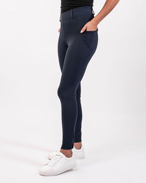 Fager Loui Active Leggings Navy - Horse Bit Emporium