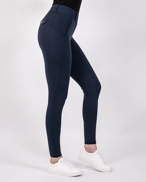 Fager Loui Active Leggings Navy - Horse Bit Emporium