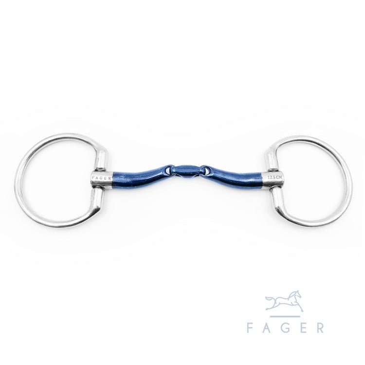 Fager Marcus Sweet Iron Fixed Ring - Horse Bit Emporium