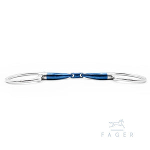 Fager Marcus Sweet Iron Fixed Ring - Horse Bit Emporium