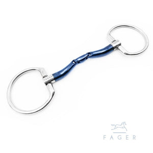 Fager Marcus Sweet Iron Fixed Ring - Horse Bit Emporium