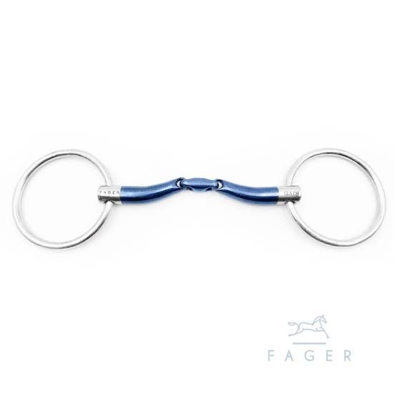 Fager Marcus Sweet Iron Loose Ring - Horse Bit Emporium