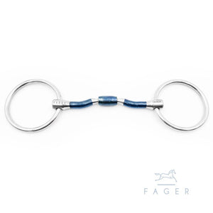 Fager Nils Sweet Iron Loose Ring - Horse Bit Emporium