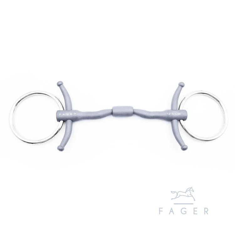 Fager Nina Titanium Barrel Baby Fulmer - Horse Bit Emporium