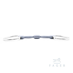 Fager Nina Titanium Fixed Rings - Horse Bit Emporium