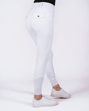 Fager Olivia Competition Breeches White - Horse Bit Emporium